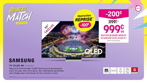 ⚽🔥 Les jours de matchs sont lancés !
Du 18 mai au 20 juin 2026, profitez de nombreuses offres sur une large sélection de produits pour se préparer à vivre la Coupe du Monde comme jamais 🛍️✨
TV, son, électroménager… c’est le moment idéal pour vous équiper et profiter de chaque match dans les meilleures conditions 💙
👉 Rendez-vous dans votre magasin Pulsat ADOLFF Electroménager  à Saverne pour découvrir toutes nos offres !
