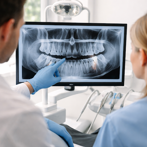Digital radiography is a modern, low-radiation X-ray technology that helps our dentists at Makand… post image