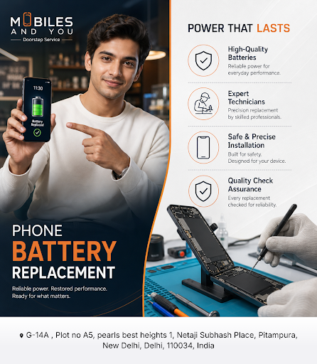Mobiles And You offers convenient doorstep mobile repair services, specializing in phone battery… post image