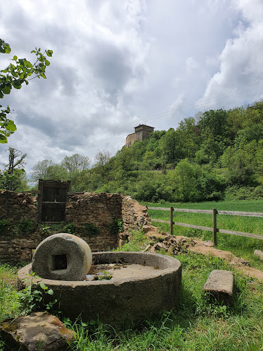Ancienne voie ferrée Lyon /monbrison Viaduc de Bellgarde en forêt - Thumbnail