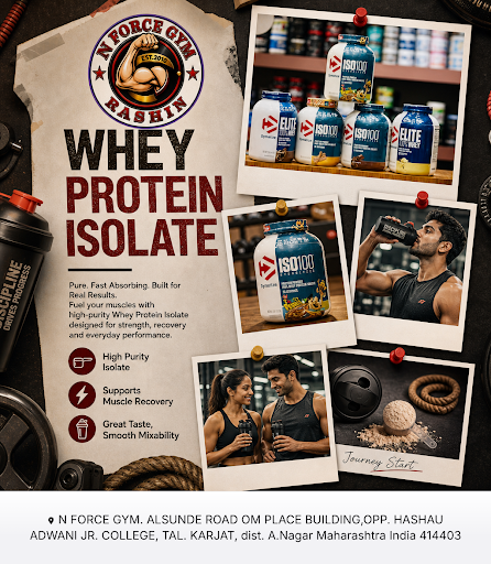 N FORCE GYM & Protein Shop- RASHIN is one of the best gyms rashin for quality fitness training an… post image