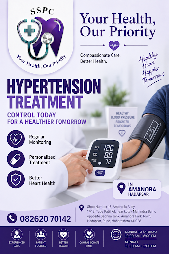 Looking for Hypertension Treatment in Amanora, Hadapsar, Pune? Suvarnasandhya Clinic, led by Dr.… post image