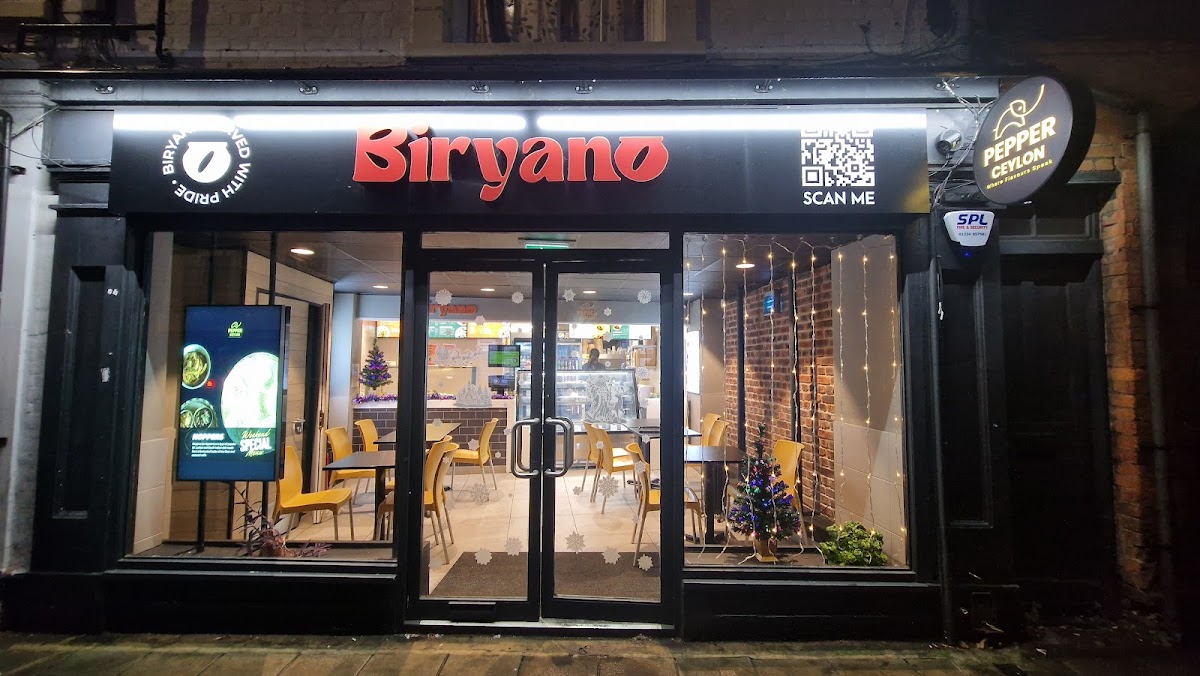 Biryano / Pepper Ceylon - Indian Restaurants in Bedford