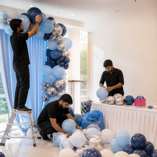 A beautifully decorated venue starts with a well-coordinated team. At Aditi Balloon Decoration in… post image