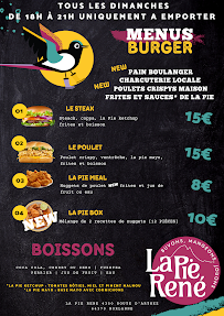 Menu La Pie René Page 2