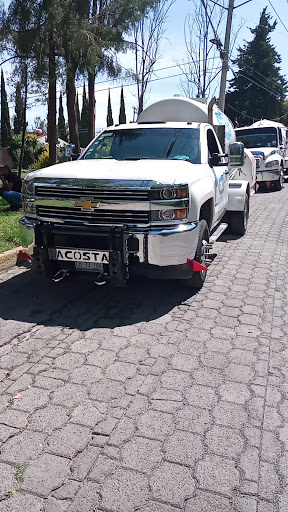 Servico de Gas Estacionario L.P. Acosta Logo