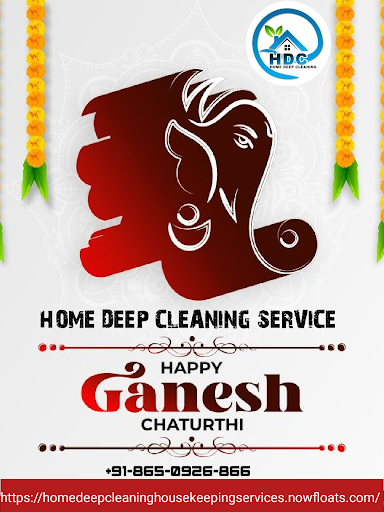 Wishing everyone happy ganesh chaturthi with home Deep Cleaning Services post image