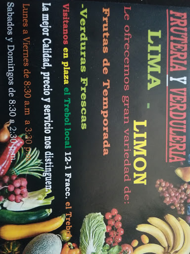 Frutería y Verdulería Lima-Limón