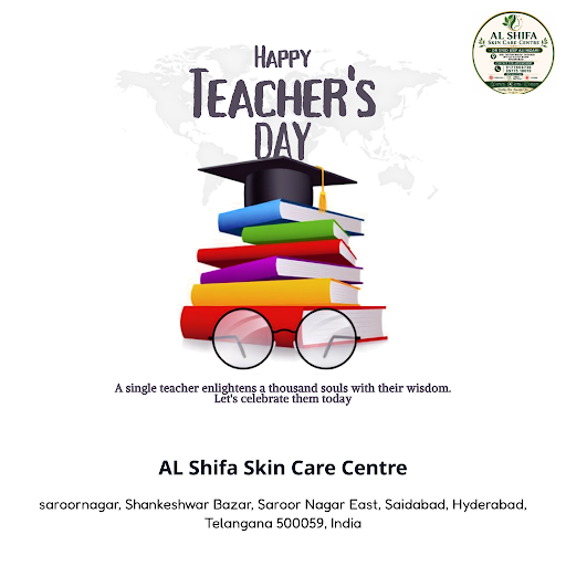 Celebrate Teacher's Day by prioritizing your skin health. Visit AL Shifa Skin Care Centre for exp… post image