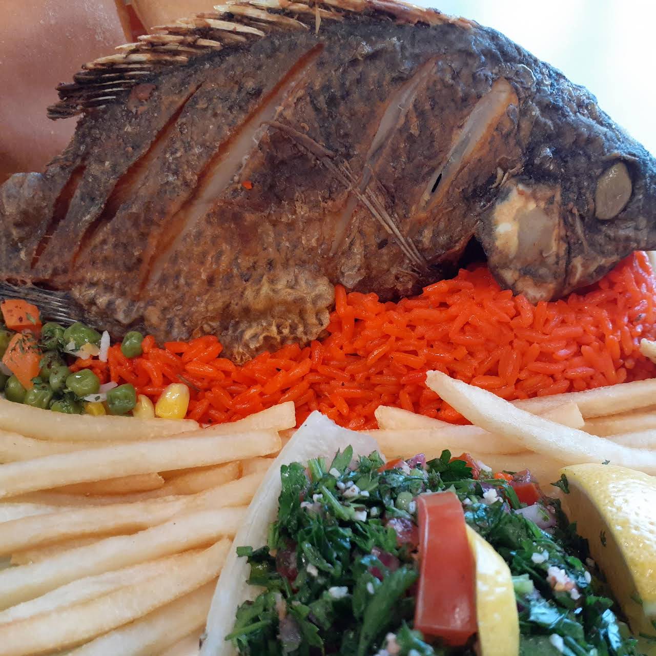 Saffron grill & deli Mediterranean Restaurant in Arlington