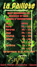 Photo n°41 de La Paillote à Saint-Martin-d'Ardèche (Restaurant français)