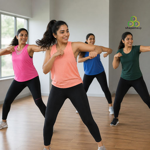 Tired of boring treadmill routines? At Shapemeup Fitness - Padur, our energetic Zumba sessions tu… post image