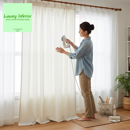 Well-maintained curtains instantly refresh your home and protect your privacy. At Luxury Interior…