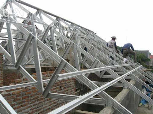 Red Truss Roofing Baja Ringan, Author: ali vikri