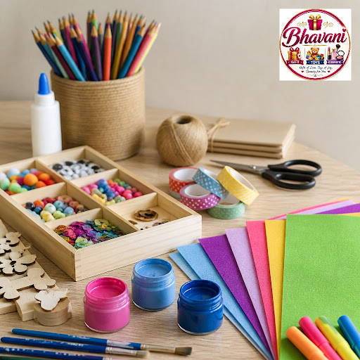 Love DIY projects, journaling, or handmade gifts? New Bhavani Gift & Stationary in Manpada, Thane… post image
