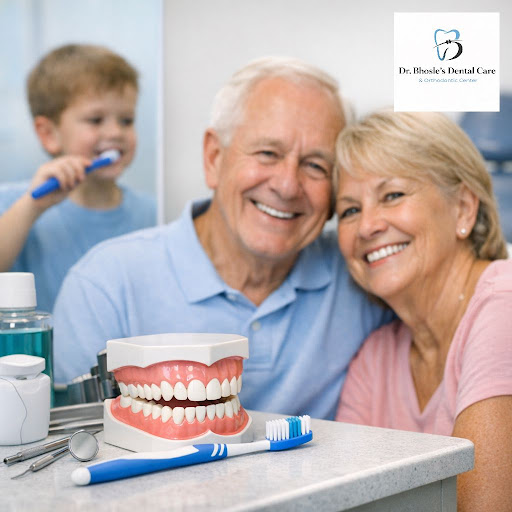 Healthy teeth and gums are the foundation of your overall well-being. At Dr Bhosle's Dental Care… post image