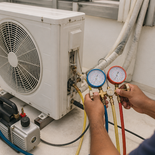 Is your AC not cooling like before, blowing warm air, or making unusual noise? These are common s… post image