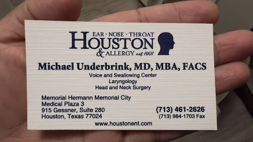Michael P. Underbrink, MD, MBA, FACS - ENT Doctor - Thumbnail