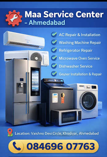 Maa service center all tepy ac washing machine micro oven dishwasher machine geyser installation… post image