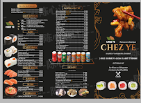 Menu restaurant Chez Ye Page 2