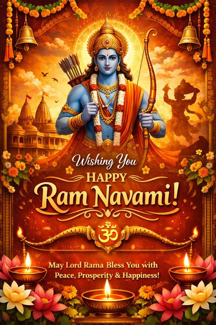 We extend our warmest wishes to everyone celebrating Ram Navami