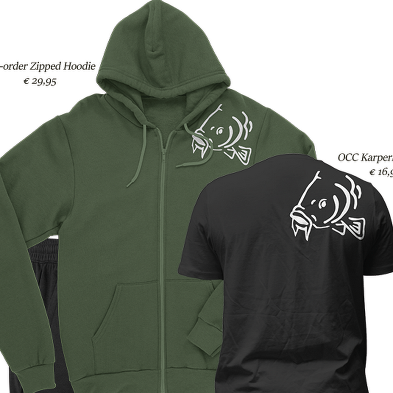 Andere plaatsen Farmacologie Wrijven Original Carp Clothing - Karperkleding en kleding bedrukken