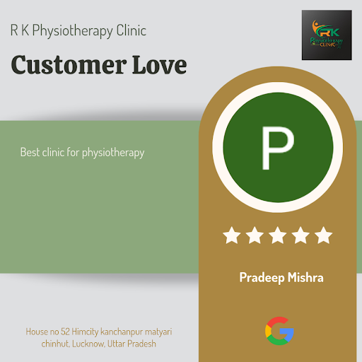 Pradeep raves about his exceptional experience at R K Physiotherapy Clinic in Lucknow! He loved t… post image