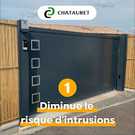 CHATAURET CLÔTURE- Fabricant Portail Alu-Porte de garage-Automatisme-Croignon-St Germain du Puch-Créon-Fargues saint Hilaire- à Croignon