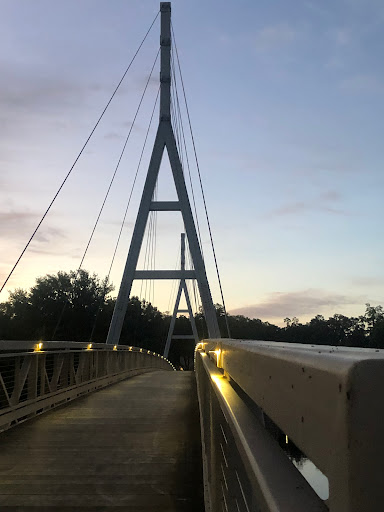 Charles City Suspension Bridge