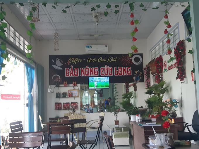 Cafe Bảo Nông Cửu Long, QL61B, Long Bình, Ngã Năm, Sóc Trăng