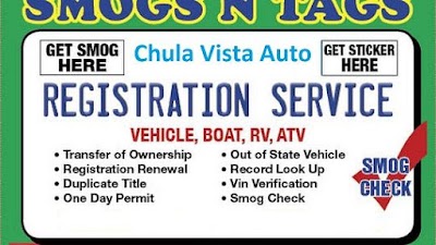 CHULA VISTA AUTO REGISTRATION SERVICE