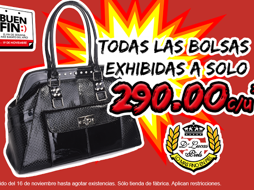 Lucas Piels - Venta y fabricación de bolsas y productos de piel en San Mateo Atenco.