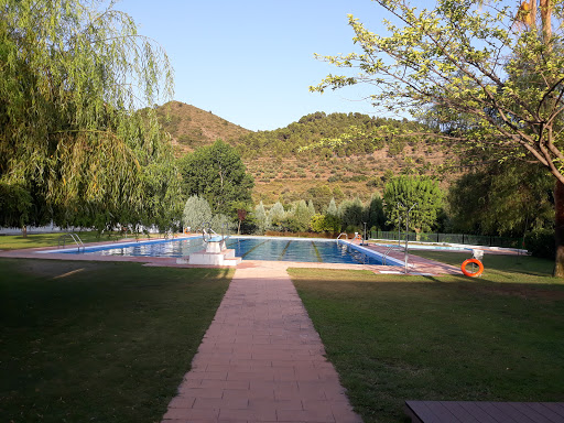 Piscina Pública Municipal de Chóvar. Logo