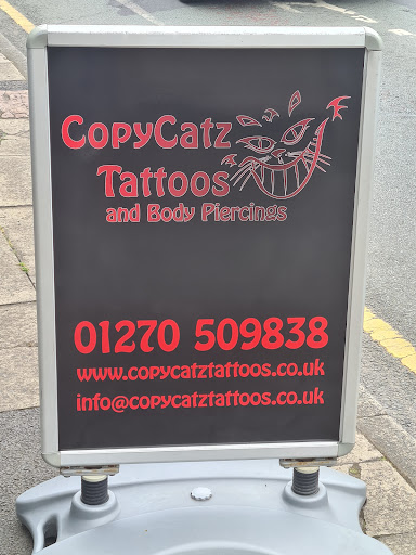 CopyCatz Tattoos piercings available 10am till 6pm - Thumbnail