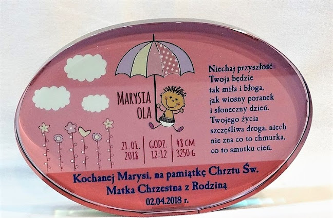 PAWTOM - grawer, pieczątki, nadruki, personalizowane prezenty, upominki, trofea - Hala Targowa Rzeszów - Agencja reklamowa