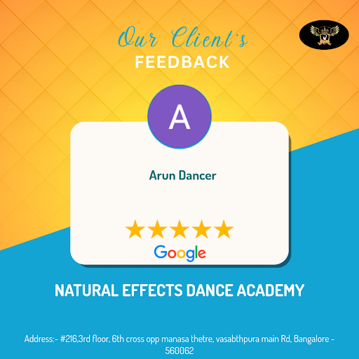Arun, a talented dancer, raves about his experience at Natural Effects Dance Academy in Bangalore… post image