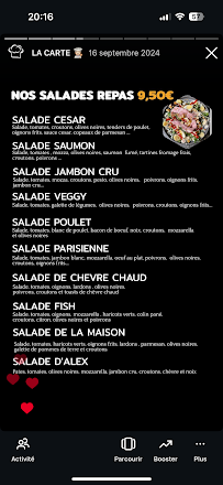 Menu Chez Alex Page 3