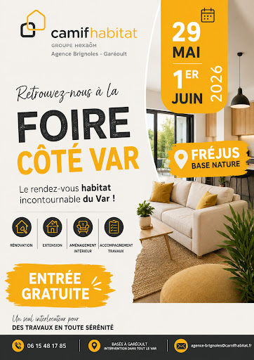 Retrouvez l’agence Camif Habitat Brignoles – Garéoult...