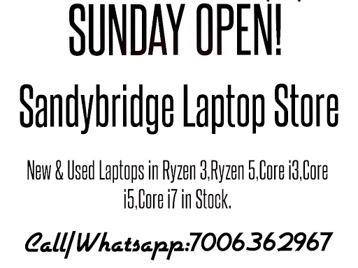 SANDYBRIDGE LAPTOP STORE.  post image