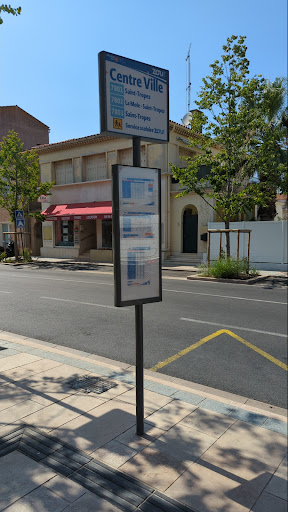 Arrêt de bus centre ville 7801, 7802, 7803 Logo