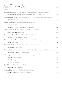 Menu Les Agitateurs - restaurant gastronomique Page 6