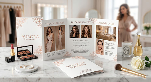 A brochure that displays beauty and/or fashion can be a very effective method of advertising beau…