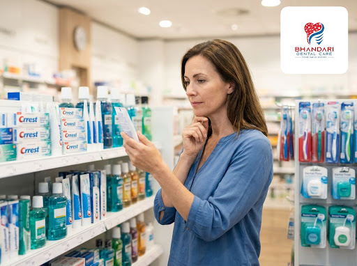 Not sure which toothpaste, mouthwash or toothbrush is really right for you? At Bhandari Dental Ca… post image