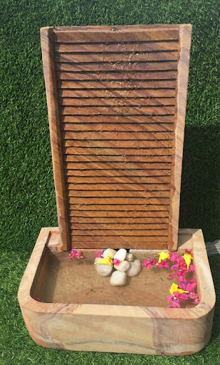 Rainbow stone water fountain, size 3 feet, best stone fountain near me , best supplier stone foun… post image