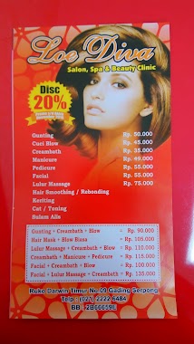 Loe Diva Salon Gading Serpong, Author: Jana Sjarif