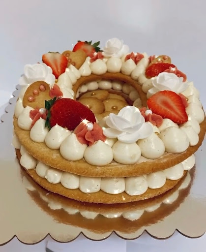 Le macaron doré - Visual