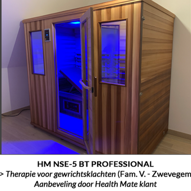 De Health Mate Winkel - Health Mate Infraroodsauna's - Dé Saunawinkel van West-Vlaanderen