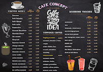 Menu Café Concept Page 1