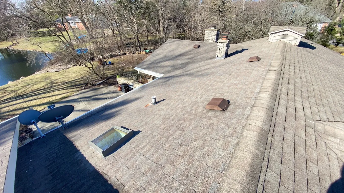Photo of siding replacement
