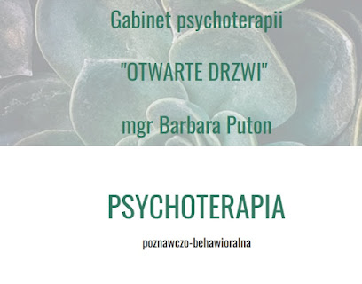 Gabinet psychoterapii "OTWARTE DRZWI" mgr Barbara Puton